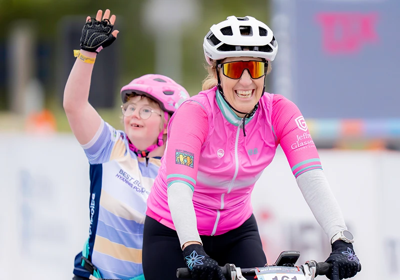Riders at the Best Buddies Challenge.